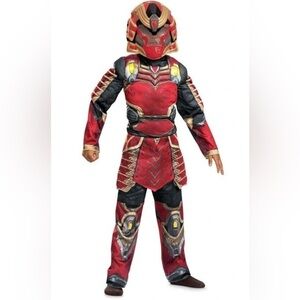 NWT Disguise Costume Boys Size Small 6/7 Halo Infinite Spartan Yoroi Red